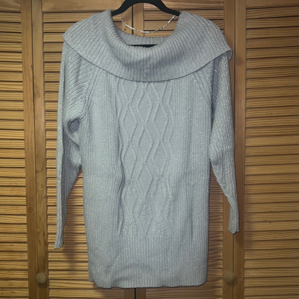 Style & Co. XL Gray Sweater